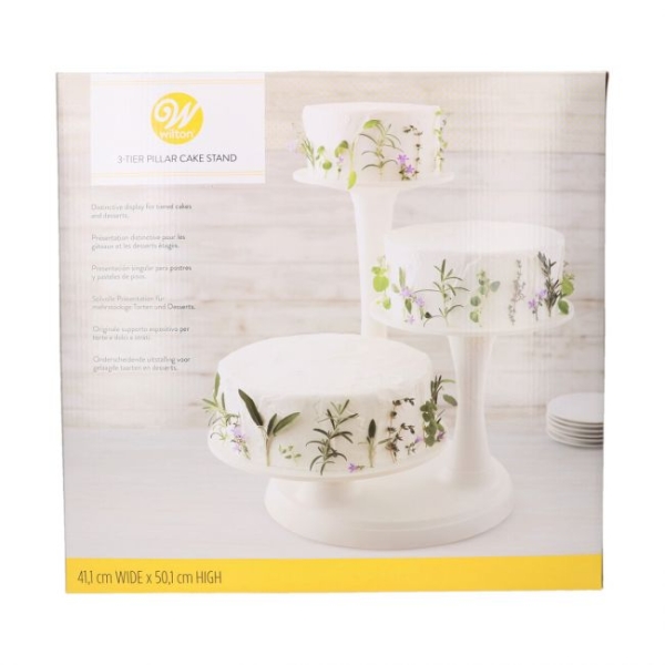 Cake Stand - 3 Pillar